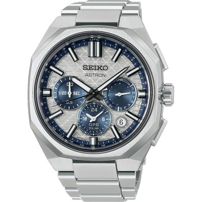 Relógio Seiko Astron HAB004J1 Astron GPS Solar - 145th Anniversary