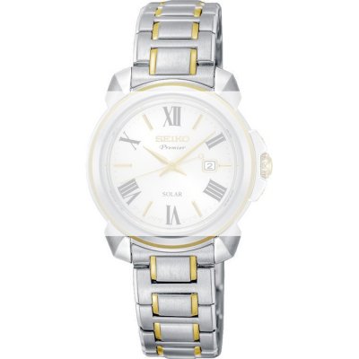 Bracelete Seiko Straps Collection M129111C0 Premier