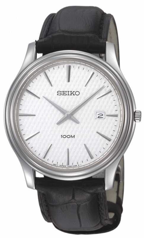 Seiko Watch Time 2 Hands Gents SKP349P1