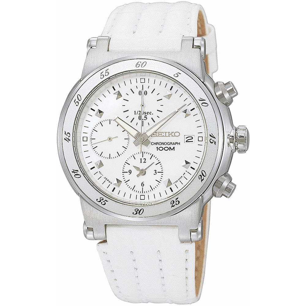 Seiko Watch Chrono Ladies Chronograph SND875P1