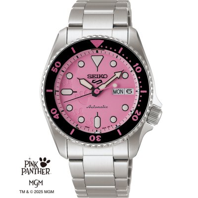 Relógio Seiko 5 Sports SRPM07K1 Seiko 5 Sports - Pink Panther