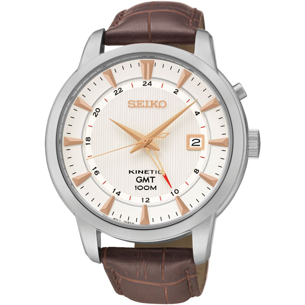 relógio Seiko Kinetic SUN035P1 Kinetic GMT