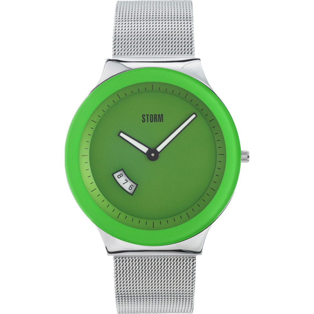 Watch Time 2 Hands Sotec Green 47075-G