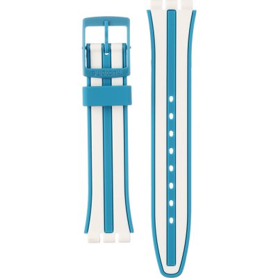 Bracelete Swatch Plastic - Originals Medium (34mm) /Access/Solar/Musicall/Stop - G/SK/SL/SR/SS/SO28 AGS702 Anisette