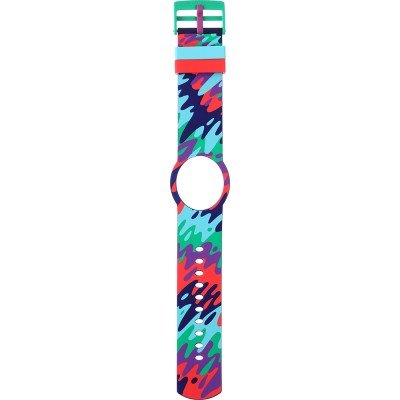 Bracelete Swatch Plastic - New Pop - PN APNP101 PNP101 Popthusiasm