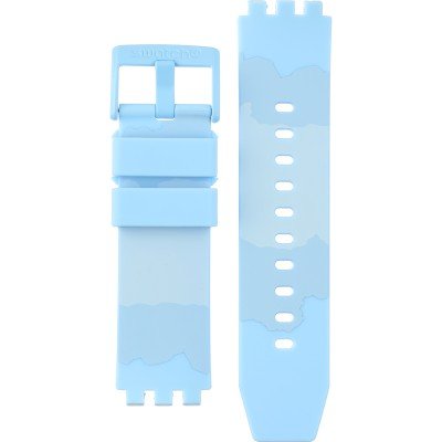 Bracelete Swatch Plastic - BigBold - SB0/SO27 ASB03N102 Arctic