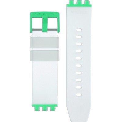 Bracelete Swatch Plastic - BigBold - SB0/SO27 ASO27E104 SO27E104 GreenInJelly
