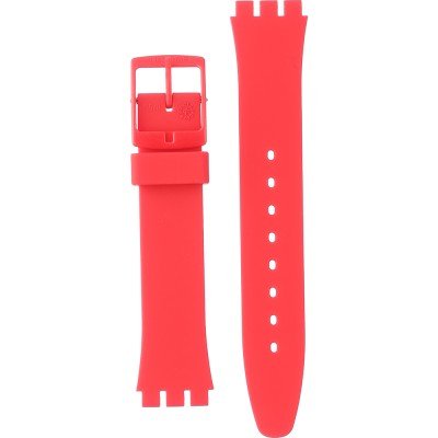 Bracelete Swatch Plastic - Originals Medium (34mm) /Access/Solar/Musicall/Stop - G/SK/SL/SR/SS/SO28 ASO28R400 Cycles In The Sun