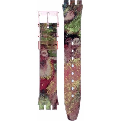 Bracelete Swatch Plastic - Originals Medium (34mm) /Access/Solar/Musicall/Stop - G/SK/SL/SR/SS/SO28 ASO28Z131 Degas dancers