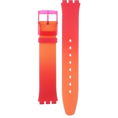 Bracelete Swatch Plastic - Skin Small 33.7mm - SF/SI/SS08/SS09 ASS08P111 SS08P111 Minty Mango Dream