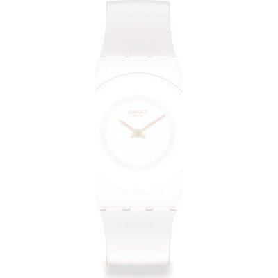 Bracelete Swatch Plastic - Originals Medium (34mm) /Access/Solar/Musicall/Stop - G/SK/SL/SR/SS/SO28 ASS09W100 Caricia Blanca