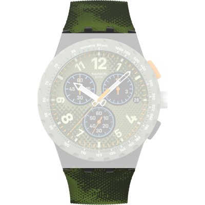 Bracelete Swatch ASUSB423 Midday camo