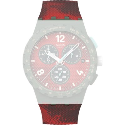 Bracelete Swatch ASUSG410 Crimsonfoliage
