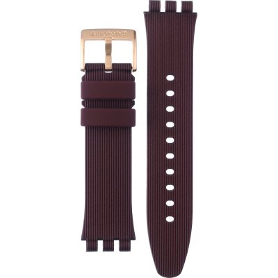 Bracelete Swatch Irony - Sistem 51- SY23/YI AYIG401 Burgundy Story