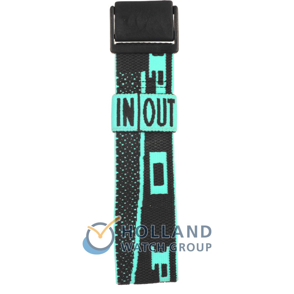 Bracelete Swatch Plastic - Pop Big - PW ABK105 BK105 Blue Pop