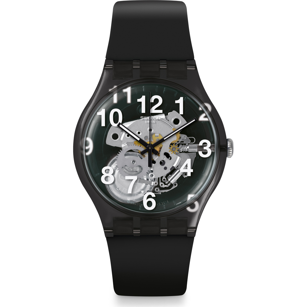 Relógio Swatch NewGent SUOK135 Black Board