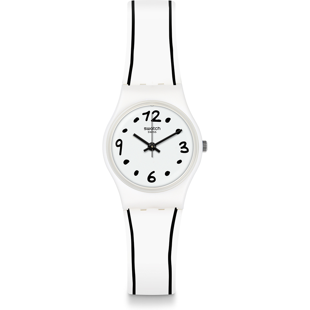 Relógio Swatch Standard Ladies LW162 Black Border