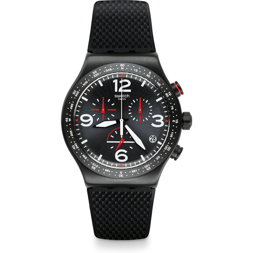 Relógio Swatch Irony - Chrono New YVB403 Black Is Back