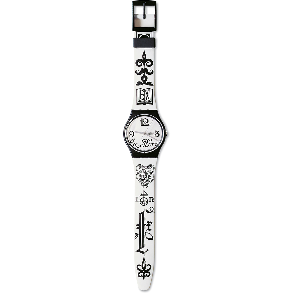 Relógio Swatch Standard Gents GB163 Black Letter