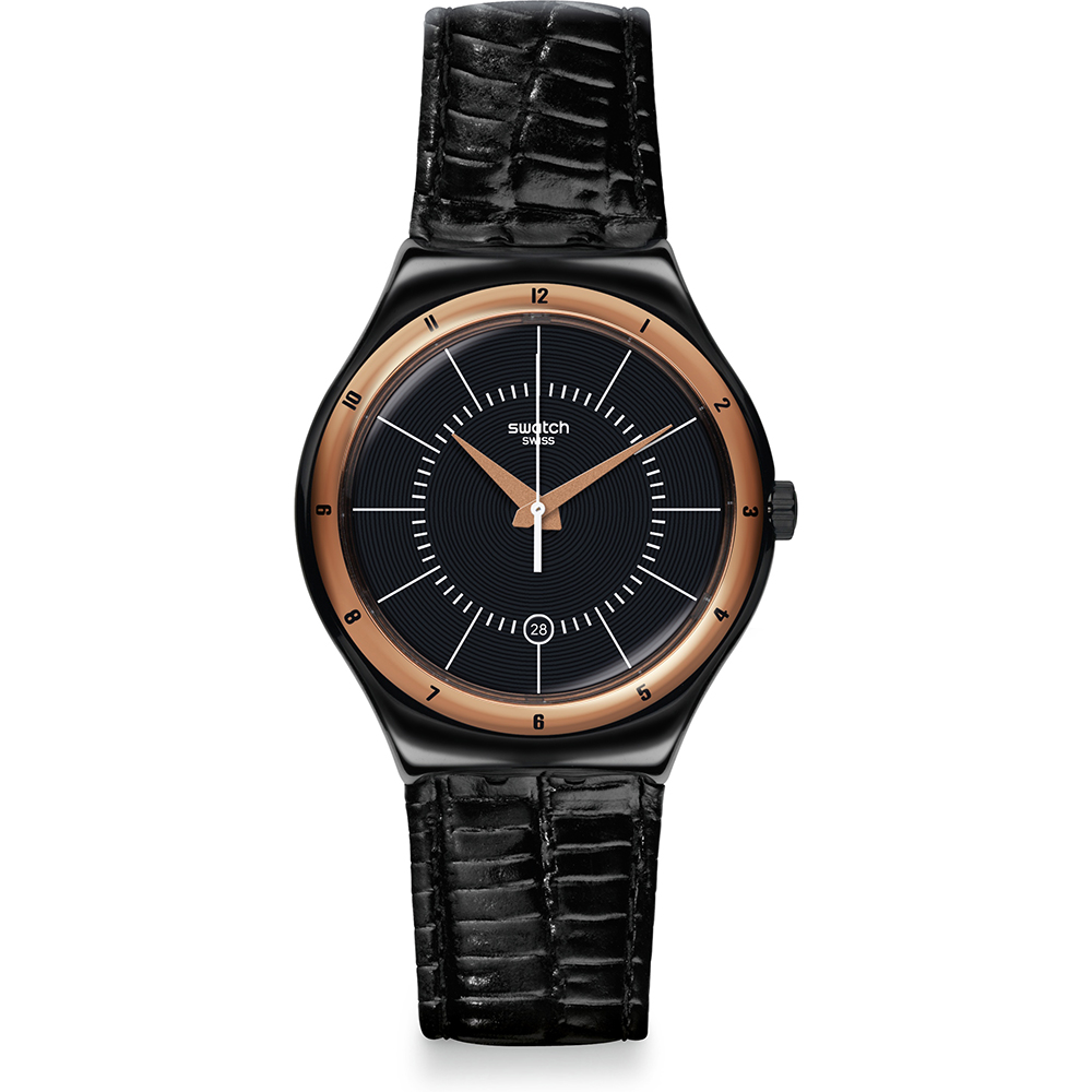 Relógio Swatch New Irony Big Classic YWB403 Black Nachtigall