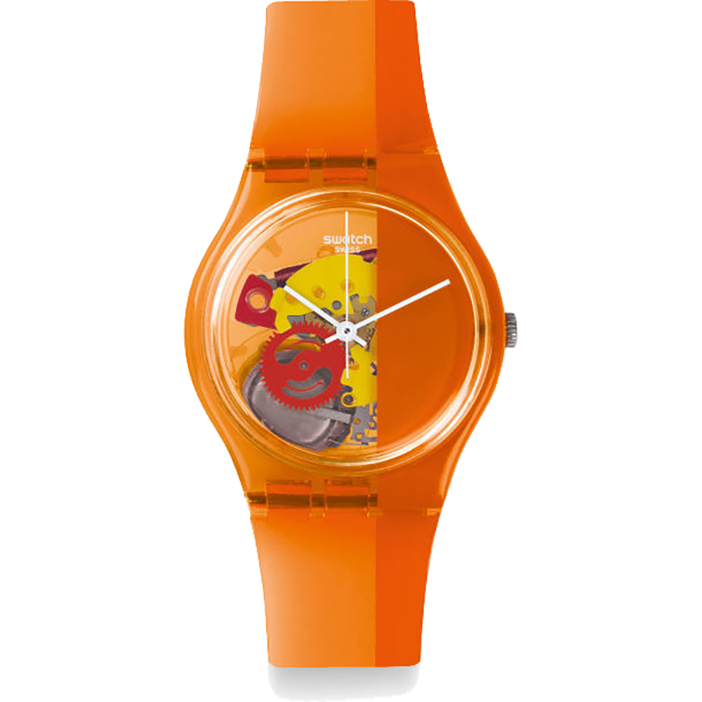 Relógio Swatch Standard Gents GO116 Bloody Orange