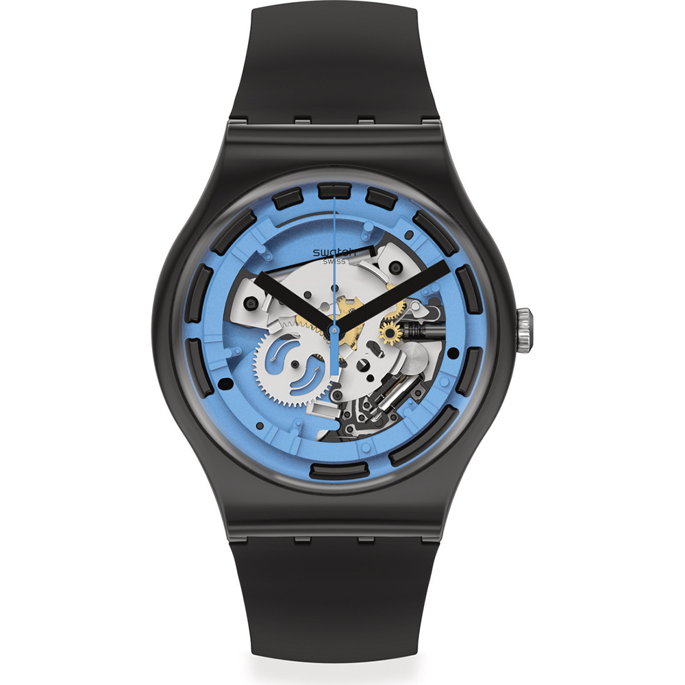 Relógio Swatch NewGent SUOB187 Blue Anatomy