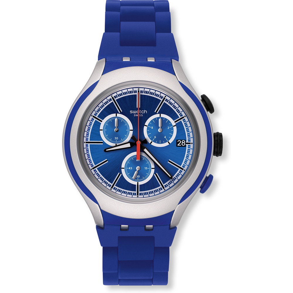 Relógio Swatch XLite Chrono YYS4017AG Blue Attack