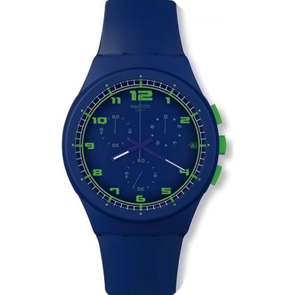 Relógio Swatch New Chrono Plastic SUSN400 Blue C