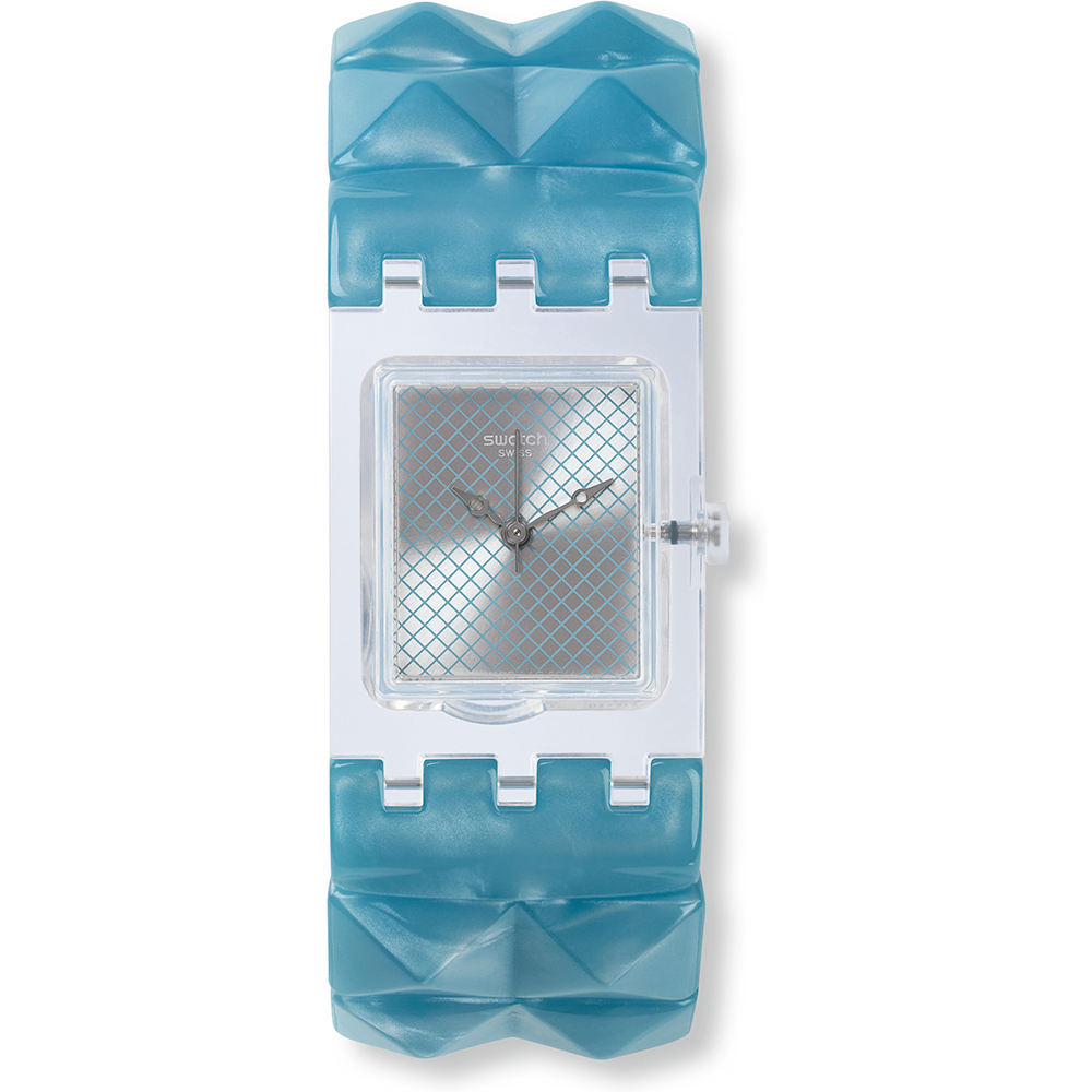 Relógio Swatch Square SUBK157B Blue Posh