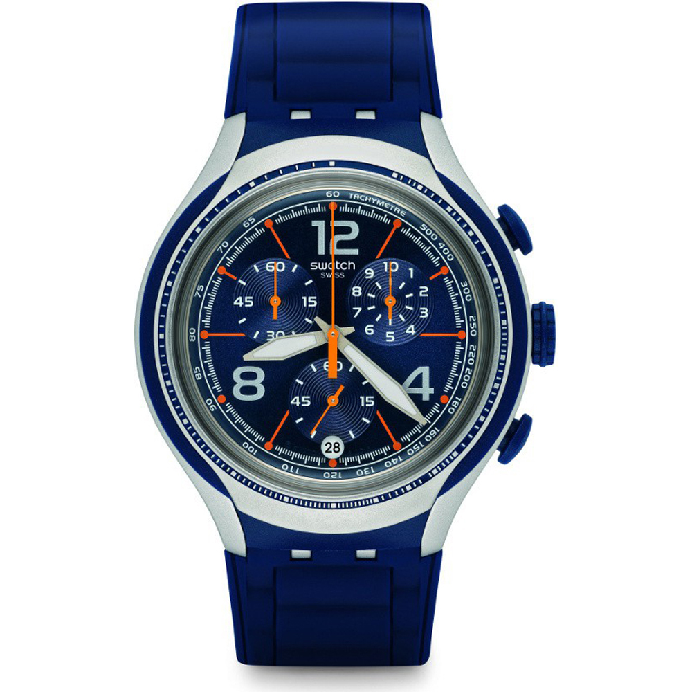 Relógio Swatch XLite Chrono YYS4015 Blue Face