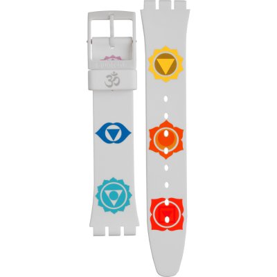 Bracelete Swatch Plastic - Originals Medium (34mm) /Access/Solar/Musicall/Stop - G/SK/SL/SR/SS/SO28 AGW172 GW172 Breathe