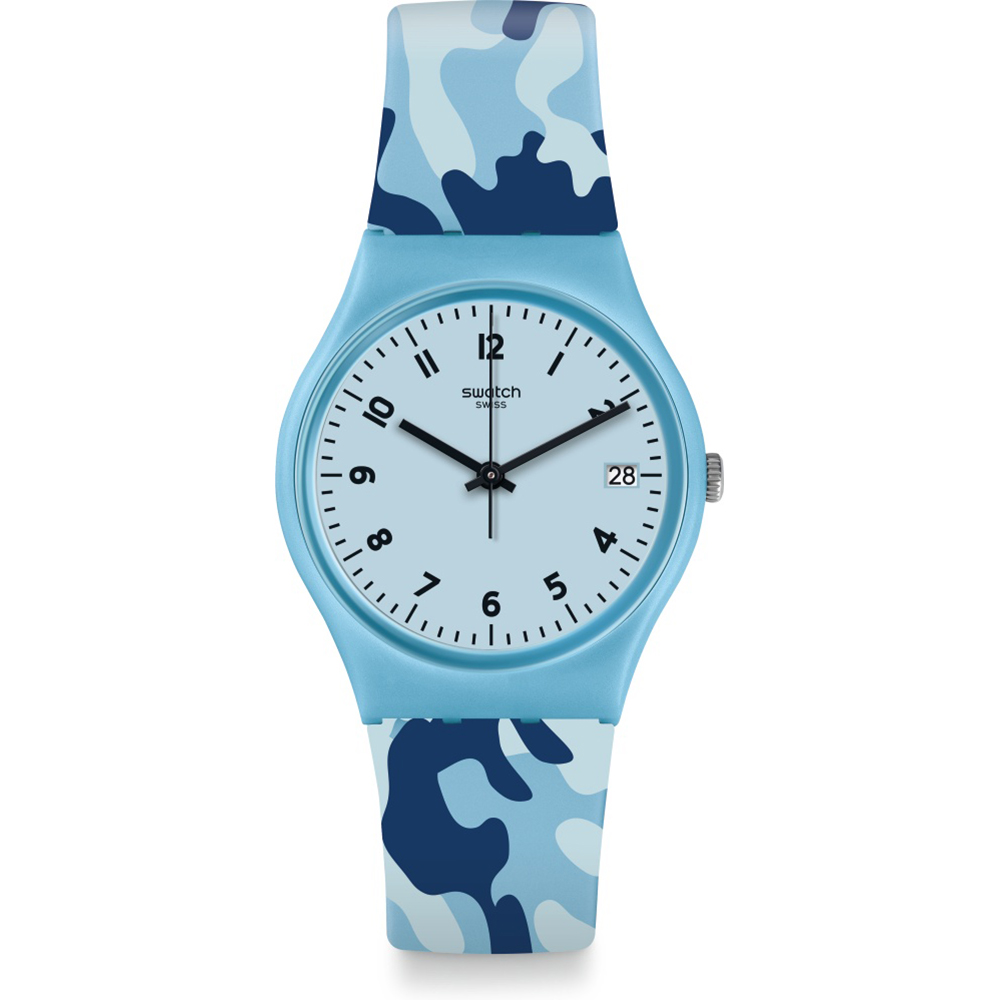 Relógio Swatch Standard Gents GS402 Camoublue