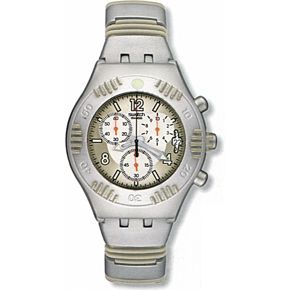 Relógio Swatch Scuba 200 Chrono YBS4001AG Cherguy
