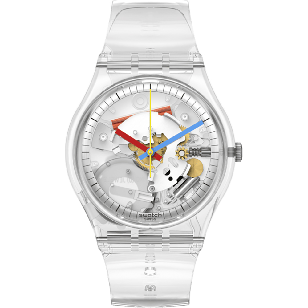 Relógio Swatch Standard Gents SO28K100-S06 Clearly Gent