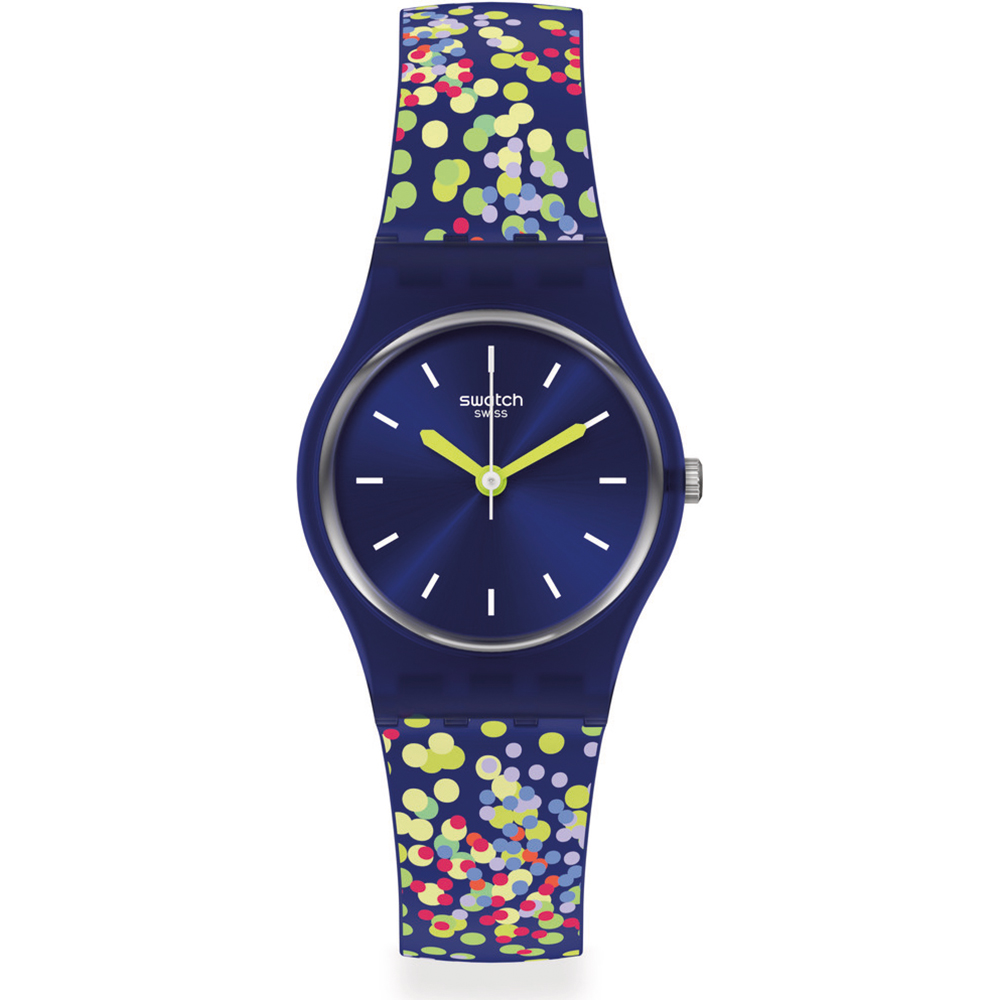 Relógio Swatch Standard Ladies LN158 Confettini blu