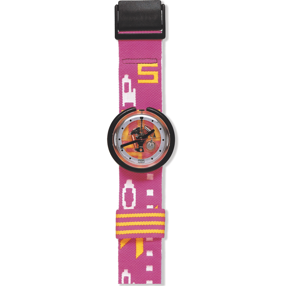 Relógio Swatch Pop BK104 Cool Pink