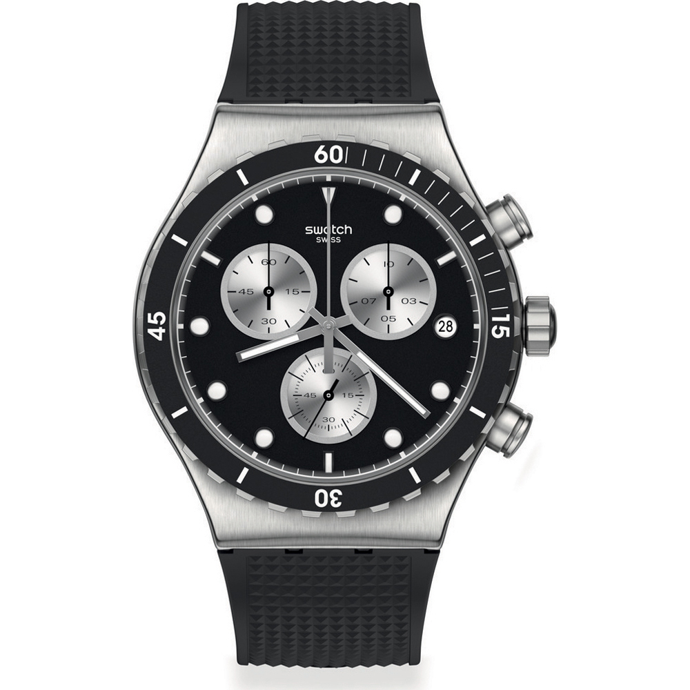 Relógio Swatch Irony - Chrono New YVS487 Dark Irony