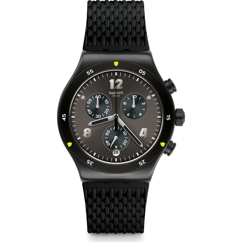 Relógio Swatch Irony - Chrono New YVB406 Darkbark
