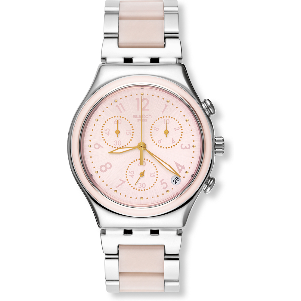 Swatch Watch Irony Chrono Dreamnight Rose YCS588G