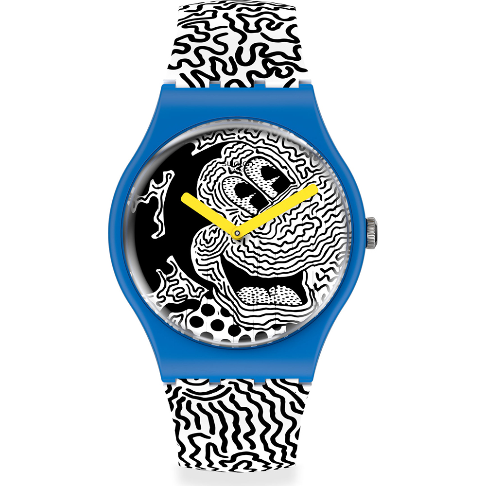 Relógio Swatch NewGent SUOZ336 Eclectic Mickey