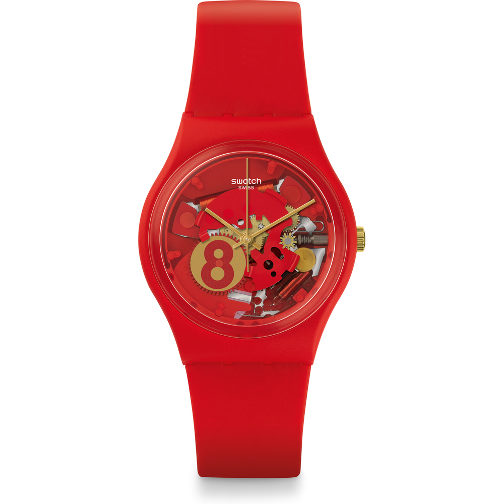 Relógio Swatch Standard Gents GR166 Eight For Luck