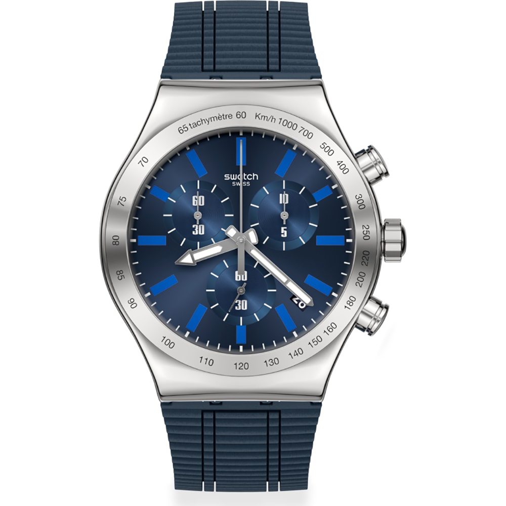 Relógio Swatch Irony - Chrono New YVS478 Electric Blue