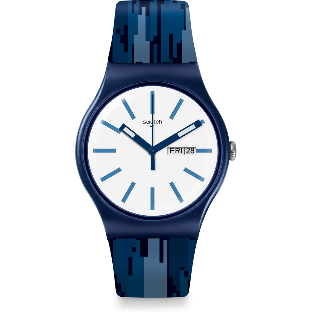 Relógio Swatch NewGent SUON712 Fiammablu