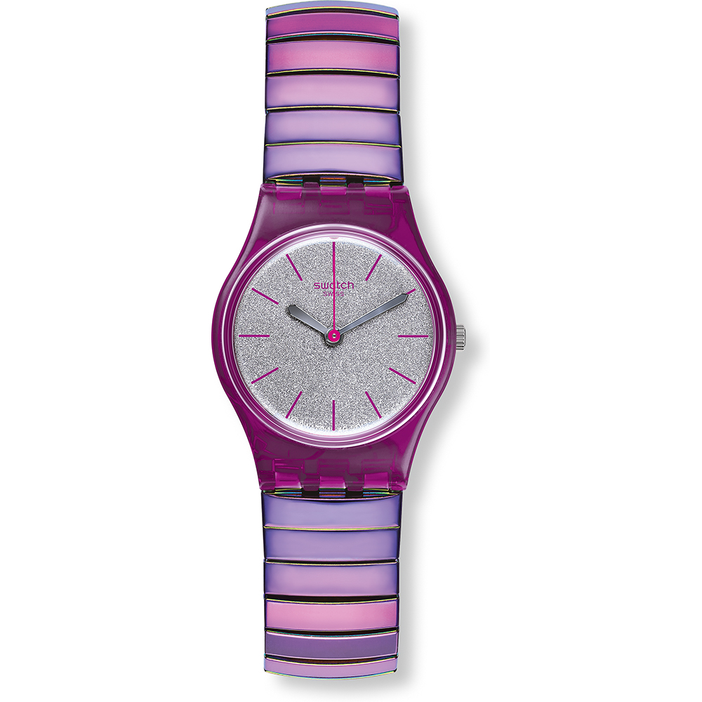 Relógio Swatch Standard Ladies LP144A Flexipink L