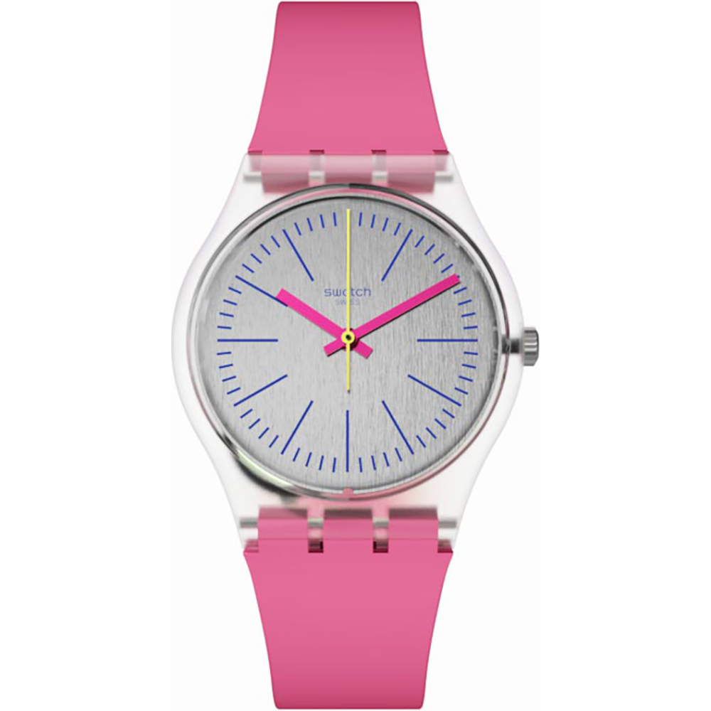Relógio Swatch Standard Gents GE256 Fluo Pinky