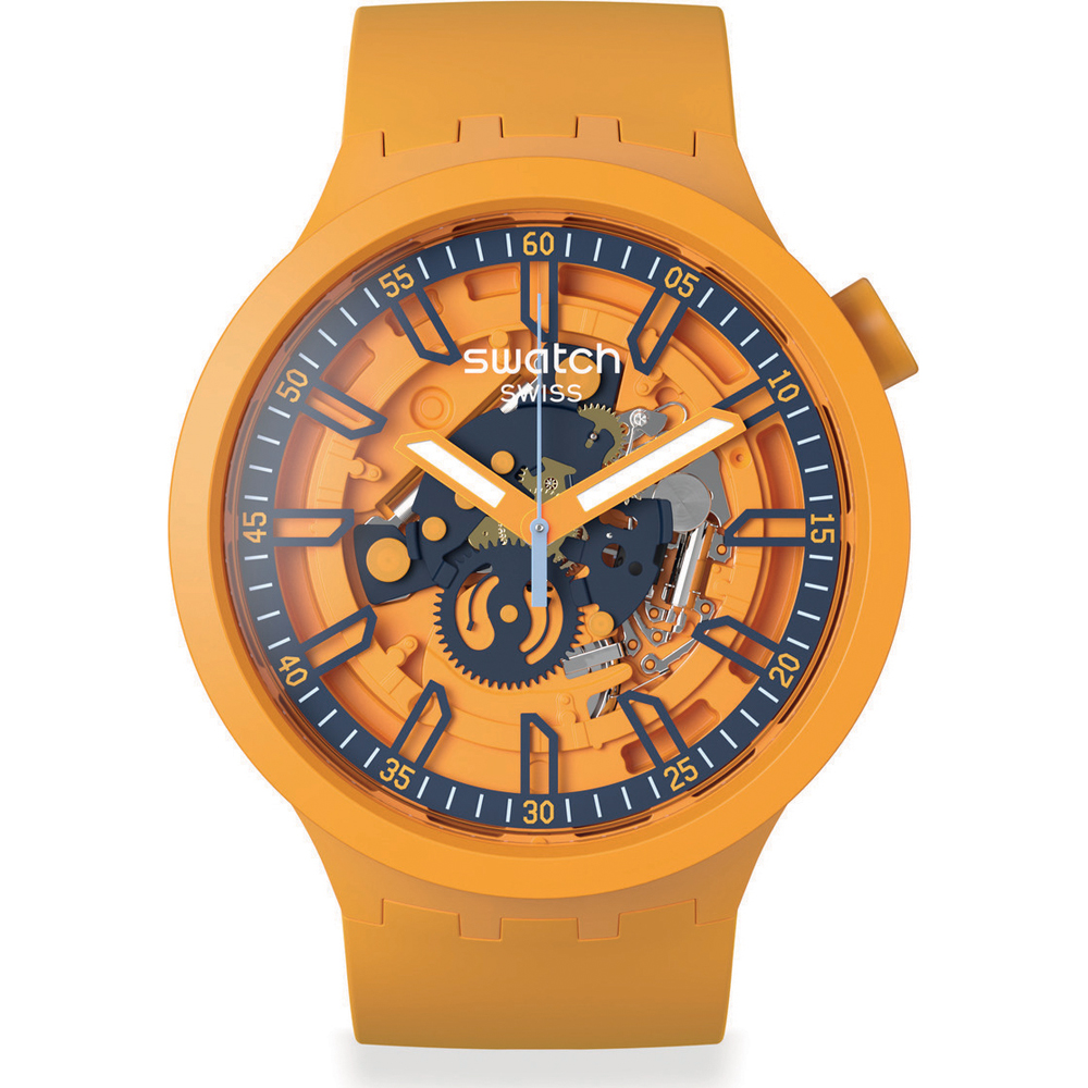 Relógio Swatch Big Bold SB01O101 Fresh Orange