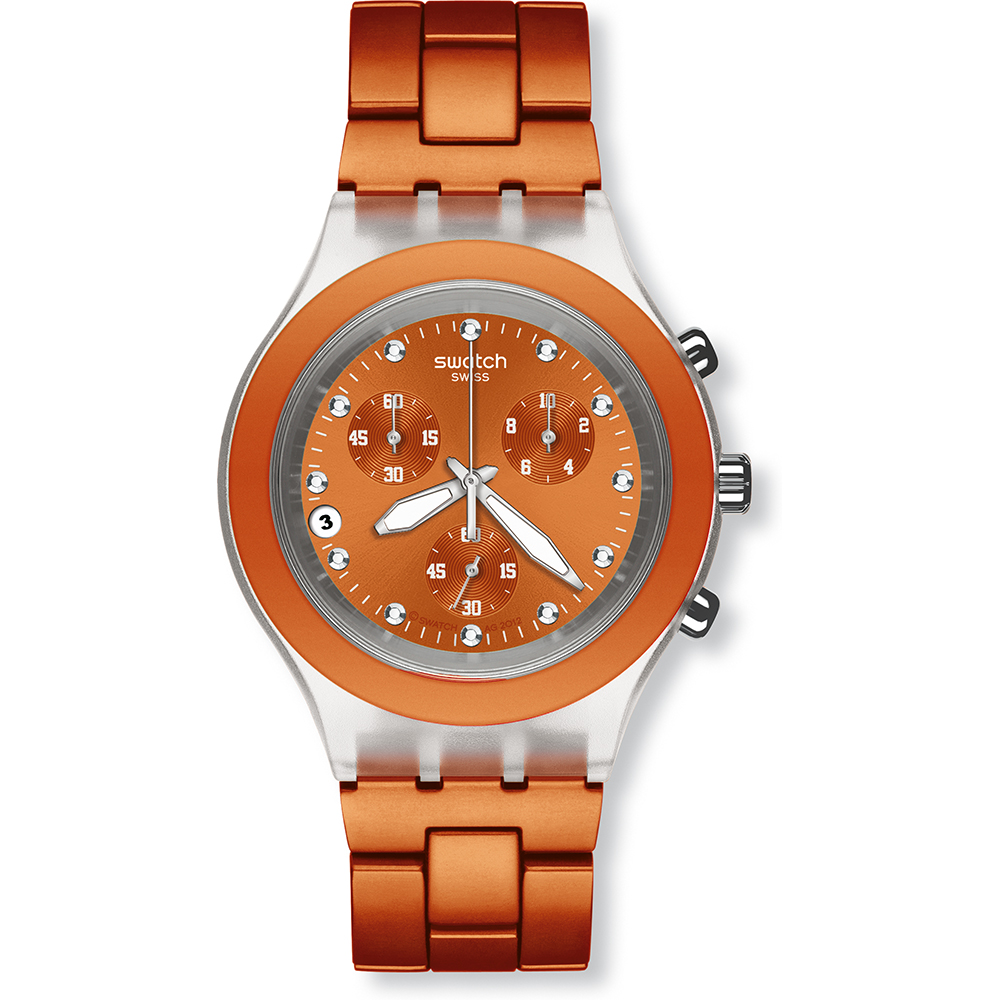 Relógio Swatch Chrono SVCK4051AG Full-Blooded Naranja