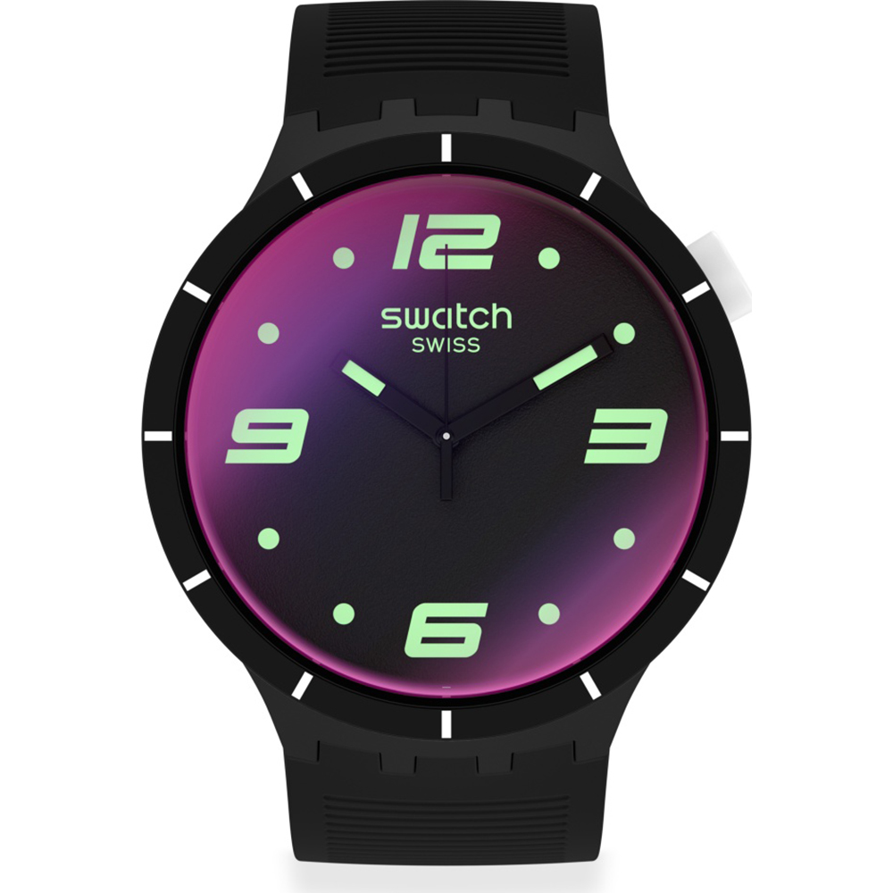 Relógio Swatch Big Bold SO27B119 Futuristic Black