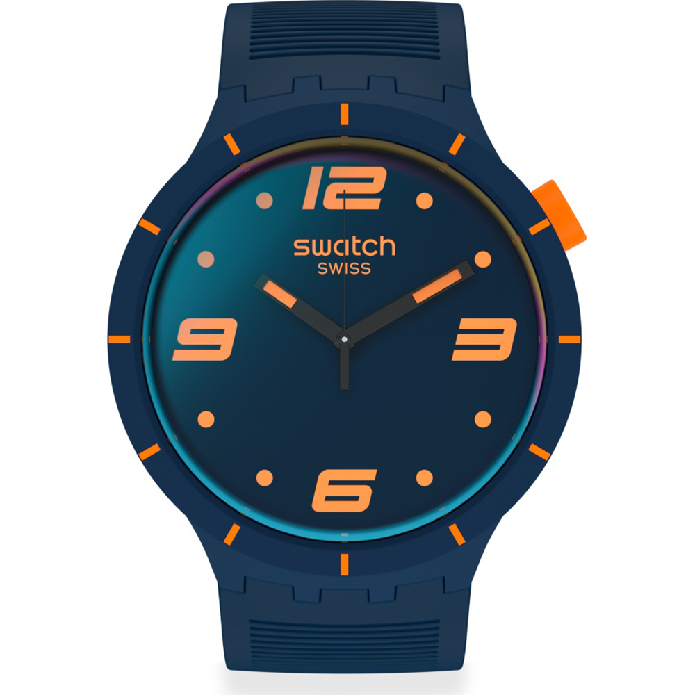 Relógio Swatch Big Bold SO27N110 Futuristic Blue