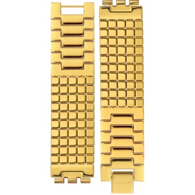 Bracelete Swatch Plastic - Skin Small 33.7mm - SF/SI/SS08/SS09 ASFK394GA SFK394G Golden Lips Large